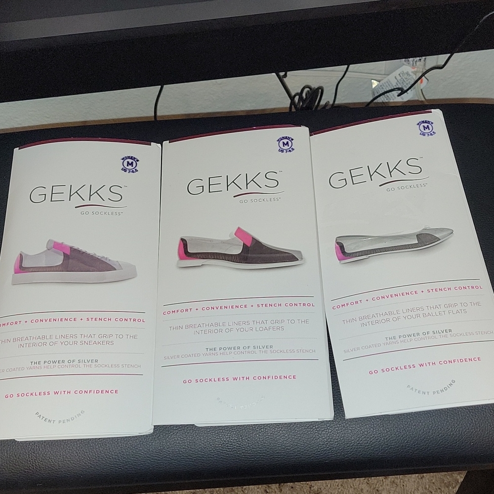 Gekks go sockless set of 3